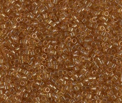 Miyuki Delica Bead 11 0 - DB0118 - Transparent Saffron Luster Online