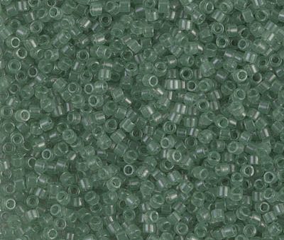 Miyuki Delica Bead 11 0 - DB1415 - Transparent Light Moss Green Online Hot Sale