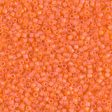 Miyuki Delica Bead 11 0 - DB0855 - Matte Transparent Orange AB Supply