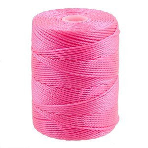 C-LON Bead Cord, Neon Pink - 0.5mm, 92 Yard Spool Online Sale