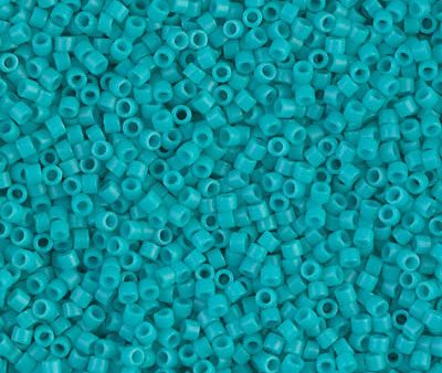 Miyuki Delica Bead 11 0 - DB0793 - Dyed Semi-Frosted Opaque Turquoise Green Online