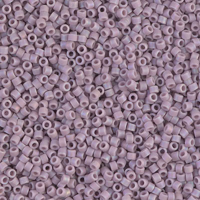 Miyuki Delica Bead 11 0 - DB0875 - Matte Opaque Mauve AB Supply