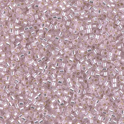 Miyuki Delica Bead 11 0 - DB1335 - Dyed Silver Lined Pink Fashion