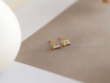 Trixie Diamond Studs on Sale