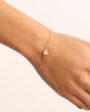 14k Solid Gold In Bloom Lab-Grown Diamond Bracelet on Sale