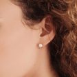 Zoe Pearl Studs For Cheap