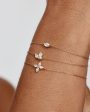 14k Solid Gold In Bloom Lab-Grown Diamond Bracelet on Sale