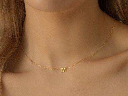 Alice Dainty Initial Necklace Hot on Sale