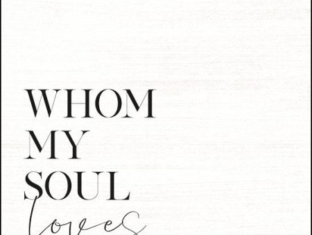 JAXN171 - Whom My Soul Loves - 12x12 Fashion