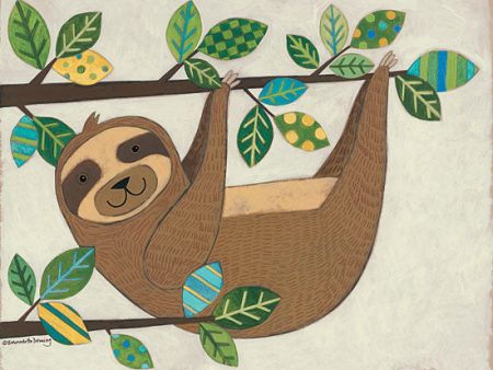 BER1315 - Hanging Sloth - 16x12 Sale