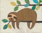 BER1316 - Sleeping Sloth - 16x12 Discount