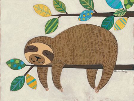 BER1316 - Sleeping Sloth - 16x12 Discount