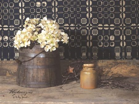 BJ178 - Hydrangeas - 16x12 For Sale