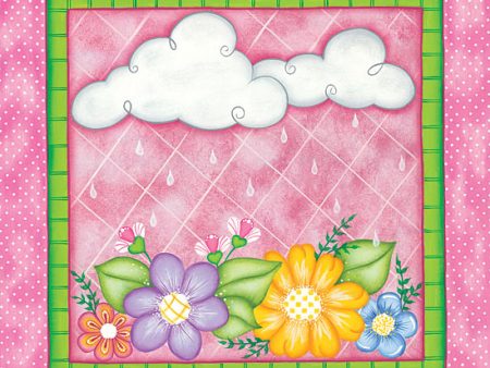 KEN1005 - Clouds & Flowers For Sale