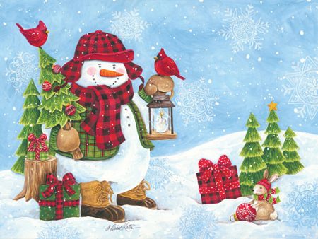 ART1104 - Lodge Snowman Online Hot Sale