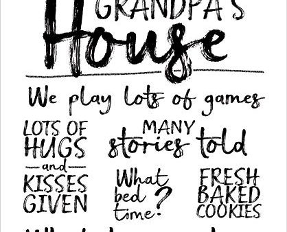 SB608 - Grandma and Grandpa s House - 12x16 Sale